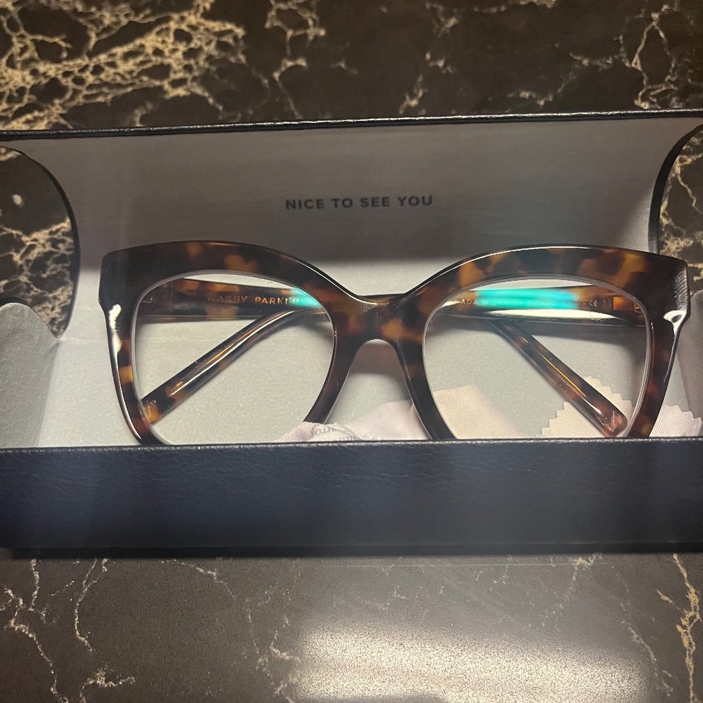 Warby Parker Ada glasses blue light only